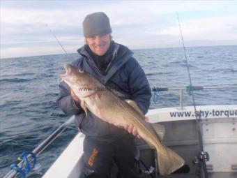 12 lb 6 oz Cod by Simon Keech from Stockport.