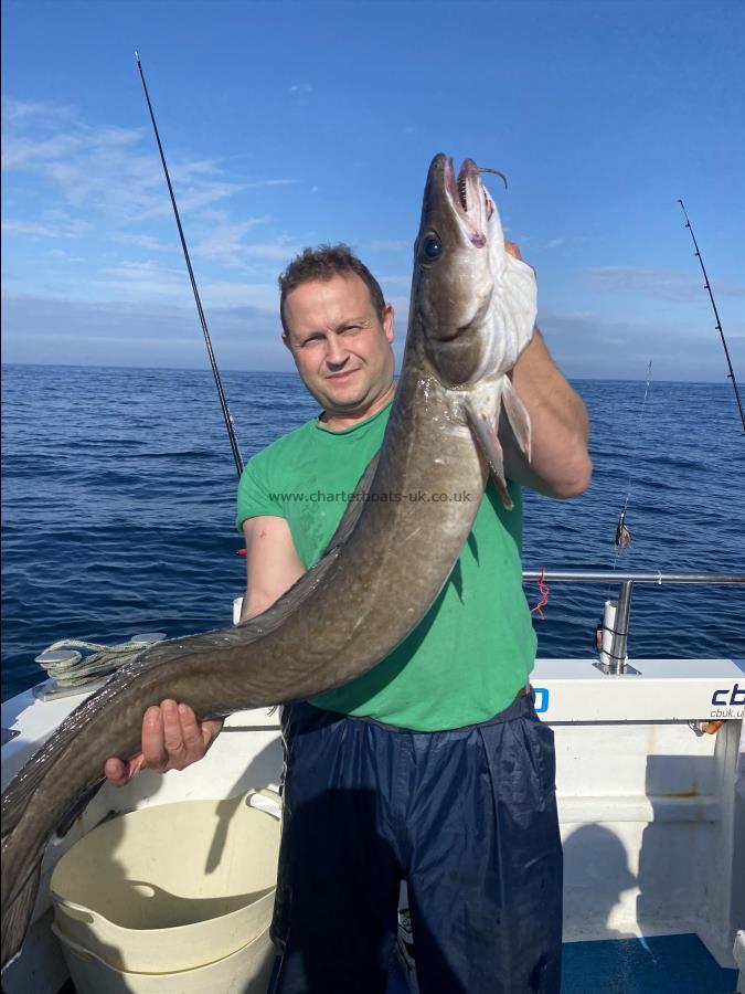 14 lb 3 oz Ling by Marcin.