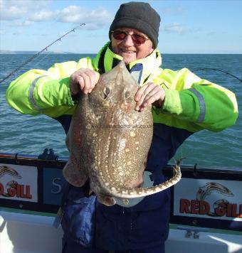 9 lb Thornback Ray by John Dransfield