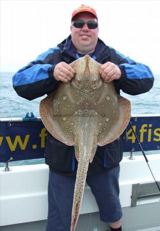 14 lb 2 oz Blonde Ray by Peter Gillett