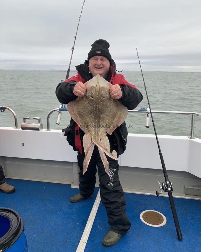 9 lb 11 oz Undulate Ray by Unknown
