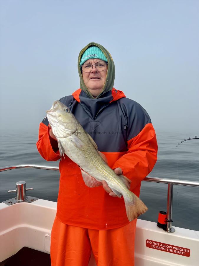 5 lb 4 oz Cod by Steve Martin
