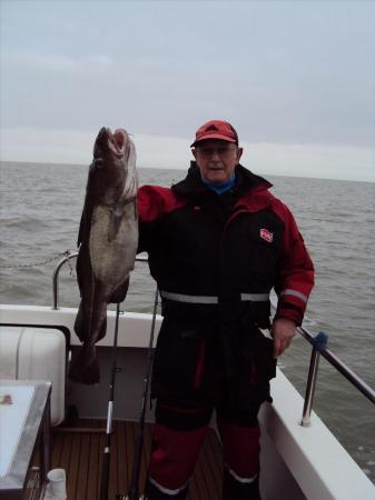 14 lb 7 oz Cod by Mel Murfitt