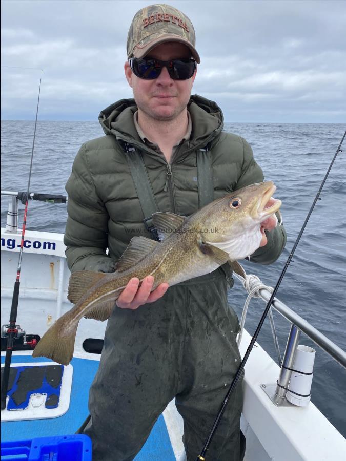 4 lb Cod by Carl Gloss.