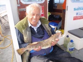 4 lb Cod by Bob Price from Blackpool.