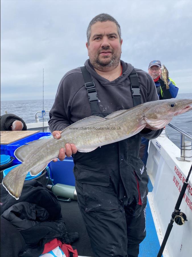 5 lb 10 oz Ling by Anthony Stanniland.
