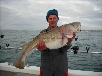 18 lb 8 oz Cod by Ray Burn