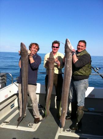 49 lb Conger Eel by Chris, Tom, Steve