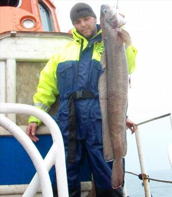 20 lb 8 oz Ling (Common) by lee brown