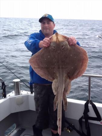 16 lb 10 oz Blonde Ray by Tim Suttle