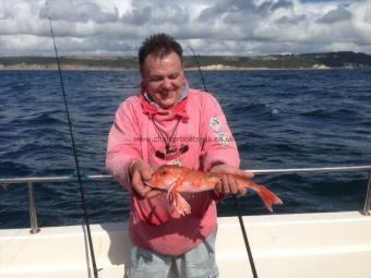 1 lb 14 oz Red Gurnard by Colin Thomas