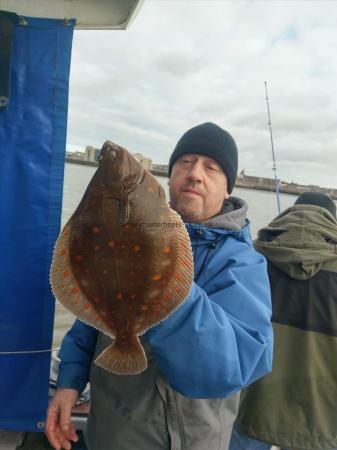 2 lb 5 oz Plaice by Unknown