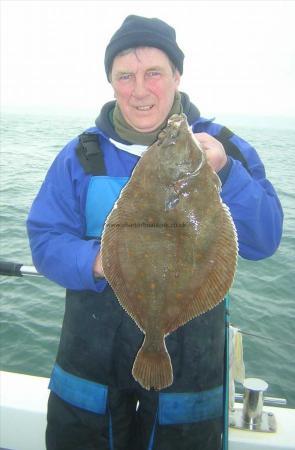 5 lb 4 oz Plaice by Chris Pucher