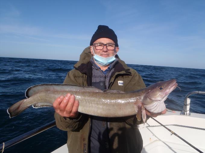 5 lb 3 oz Ling by Steve from Wigan.