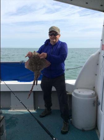 5 lb 9 oz Thornback Ray by Unknown