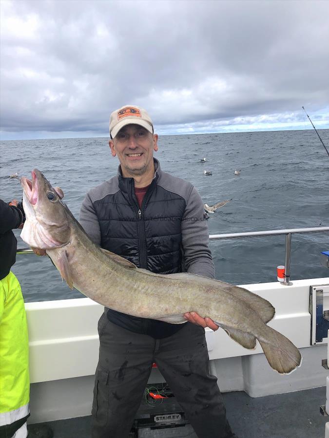 11 lb 11 oz Ling by Den Fitzgerald