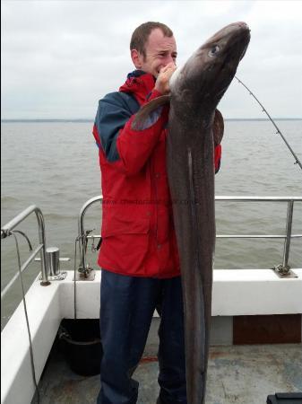 35 lb Conger Eel by Unknown