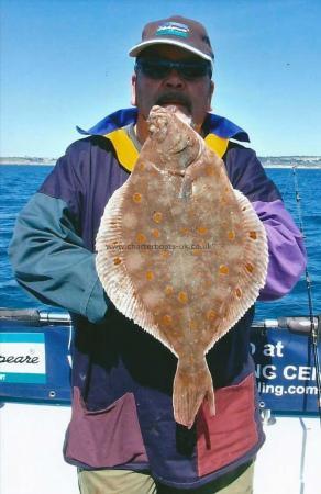 5 lb 12 oz Plaice by Russell Salmon