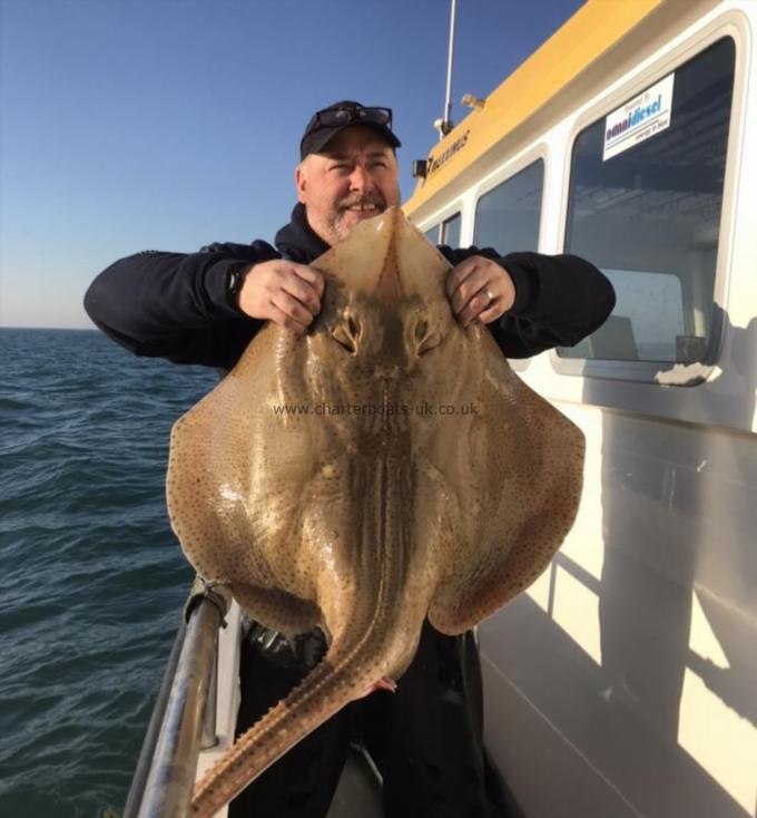 31 lb 4 oz Blonde Ray by Unknown