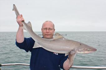 15 lb 5 oz Starry Smooth-hound by Graham Keegan