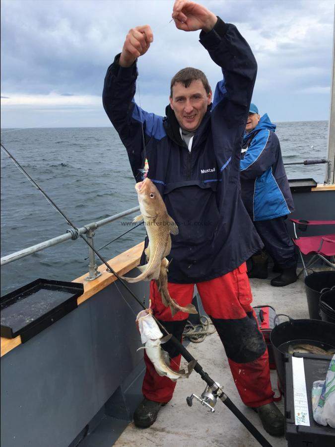 3 lb 7 oz Cod by Unknown