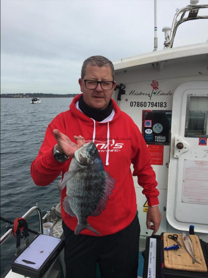 1 lb 14 oz Black Sea Bream by Carl