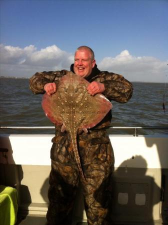 14 lb 8 oz Thornback Ray by Graham Baynard