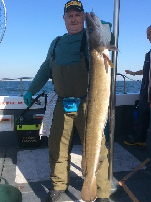 19 lb 4 oz Ling by stuart harkness