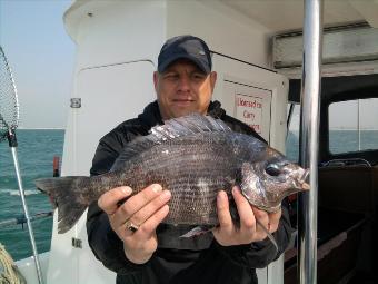 3 lb 4 oz Black Sea Bream by Stas