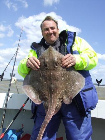 13 lb 2 oz Thornback Ray by tet