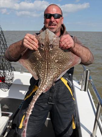 12 lb Thornback Ray by Unknown