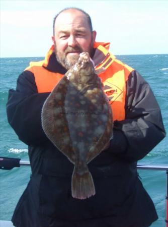 3 lb 12 oz Plaice by Trevor Digby