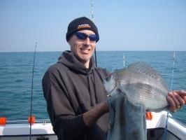 4 lb 6 oz Black Sea Bream by Paul Adams