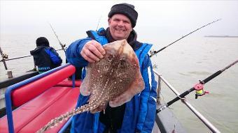 4 lb Thornback Ray by Dave from Ramsgate