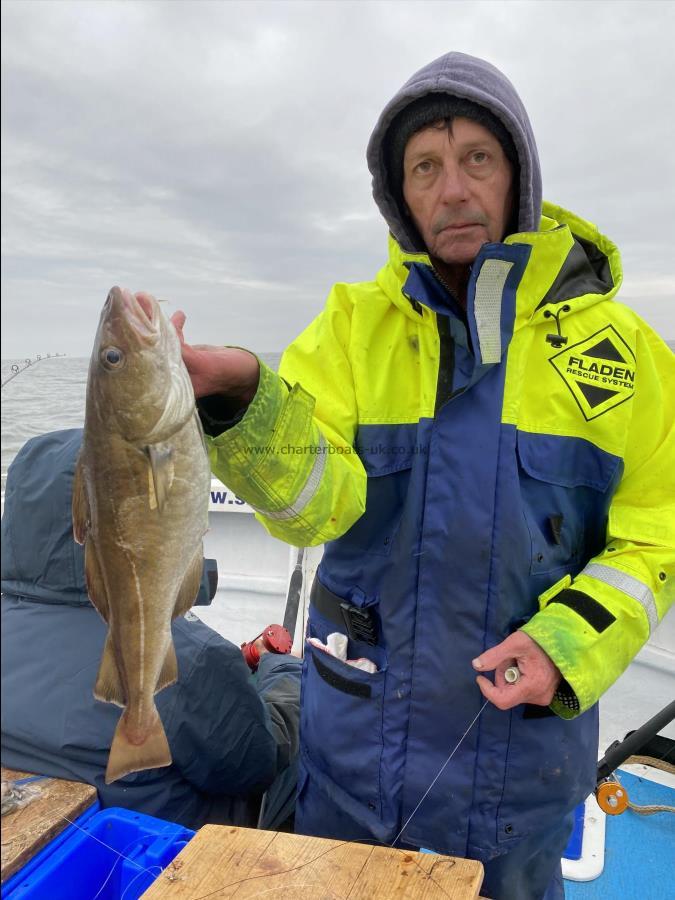 3 lb 2 oz Cod by Gordon.