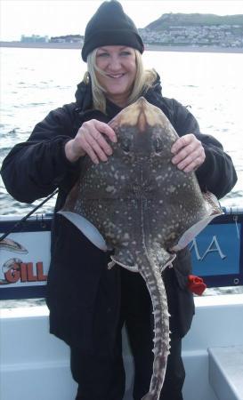 10 lb 12 oz Thornback Ray by Sian Newland