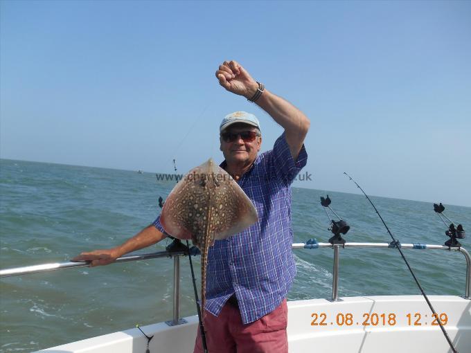 3 lb 5 oz Thornback Ray by Barry