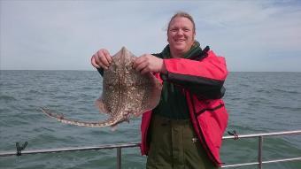 8 lb 8 oz Thornback Ray by Bob Marshall