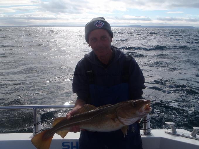 4 lb 2 oz Cod by Gordon Yates.