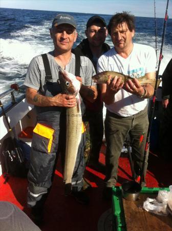16 lb Ling by Tony (left)