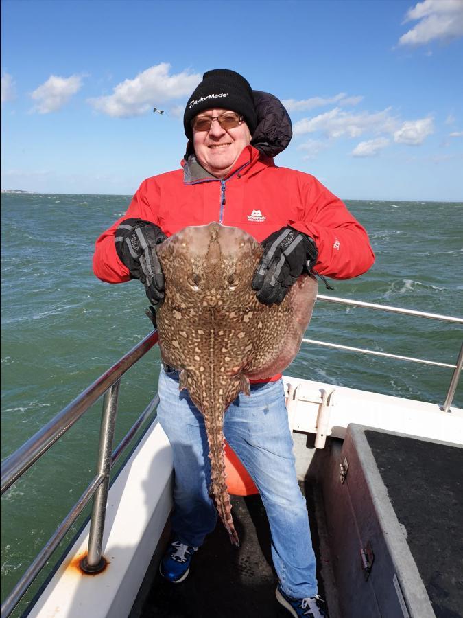 14 lb 8 oz Thornback Ray by Bob Marshall