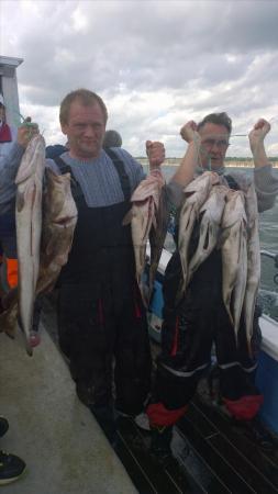 8 lb Ling by bob urry and shaggy from hull