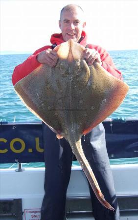 20 lb 12 oz Blonde Ray by Trevor Cozens