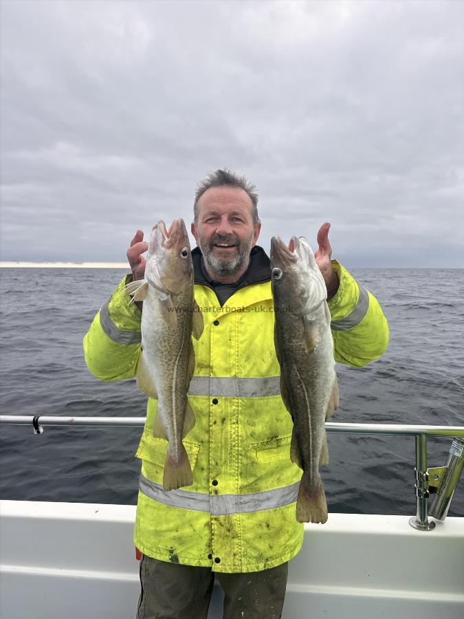 4 lb 12 oz Cod by Simon Ulyott