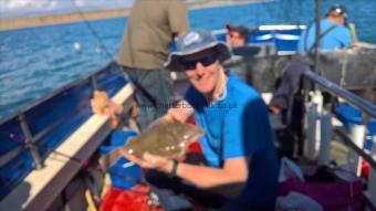 2 lb Plaice by Stephen Wake