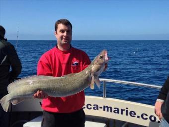 24 lb 6 oz Ling by Skipper Simon Fisher
