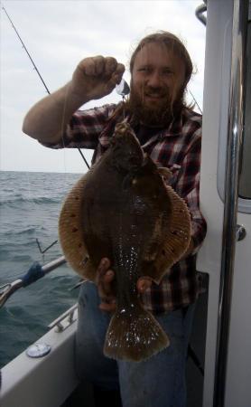 3 lb 14 oz Plaice by Chris