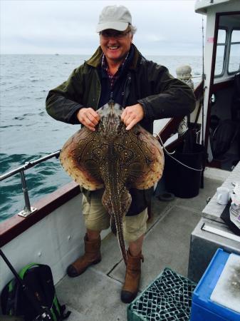 14 lb 8 oz Undulate Ray by Unknown