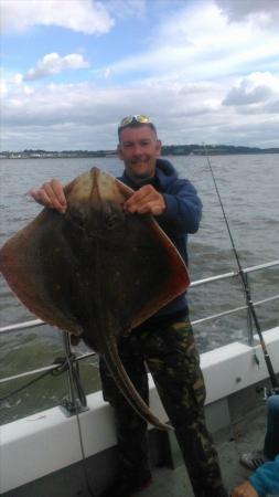 16 lb 8 oz Blonde Ray by lee mahagan