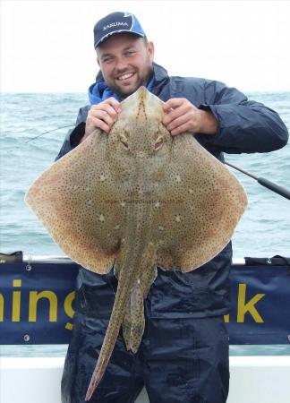 15 lb 1 oz Blonde Ray by Jim Grantham